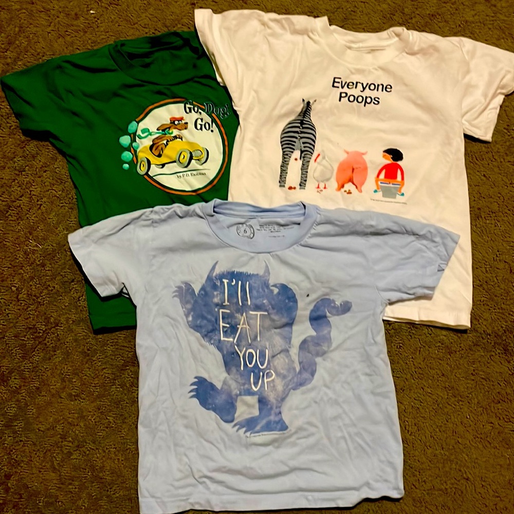Kids classic book t-shirt bundle